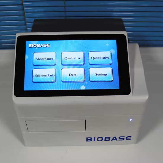 Lavadora y lectora automática de microplacas Elisa Biobase con reactivos