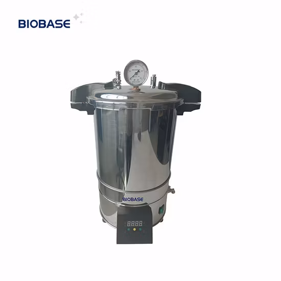Biobase China Safe and Reliable Portable Autoclave Bkm-P24 (A) for Sterilizing of Surgical