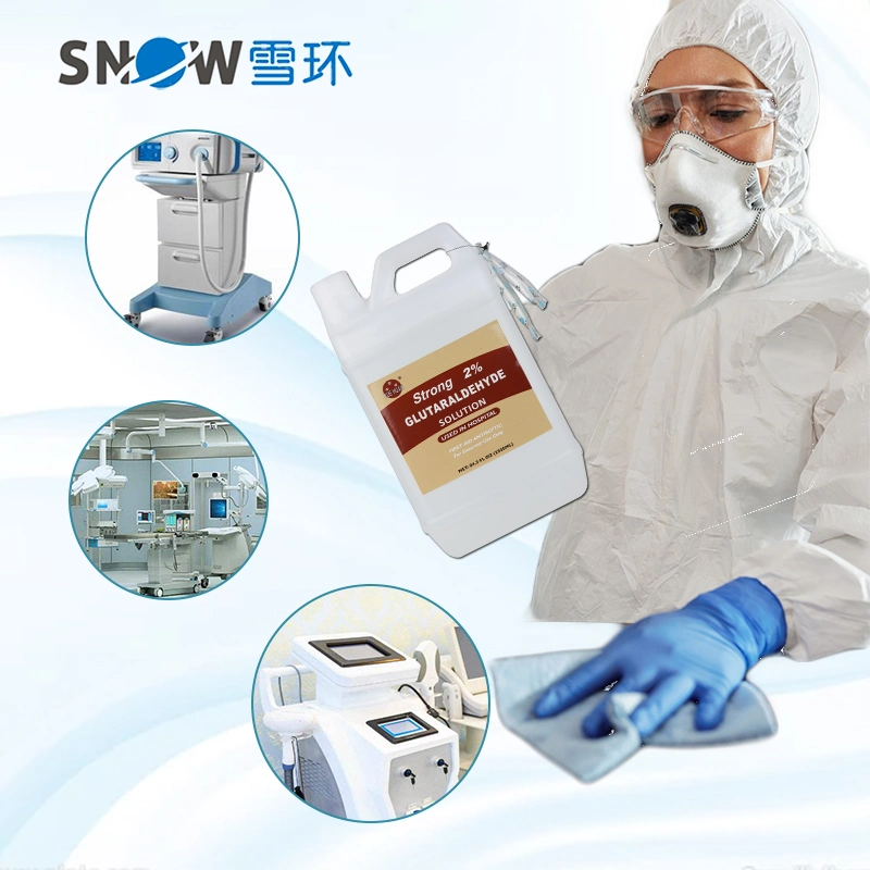 Hospital Grade Glutaraldehyde Endoscope Disinfection Solution 2500ml Supplier