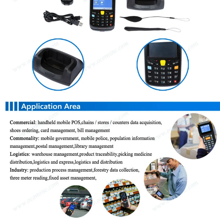 Handheld Windows Industrial Rugged PDA Data Collector and RFID Reader