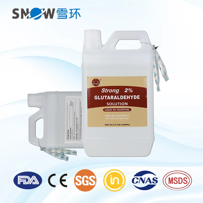 Hospital Grade Glutaraldehyde Endoscope Disinfection Solution 2500ml Supplier