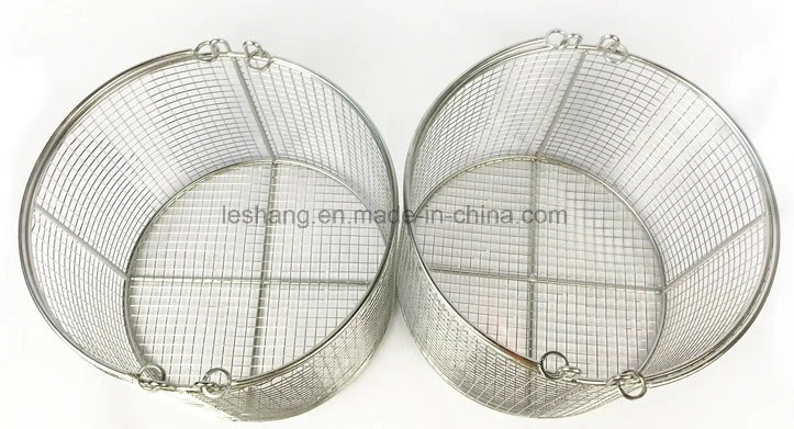 China Anping Factory Stainless Steel Wire Basket Used for Hospital Sterilization