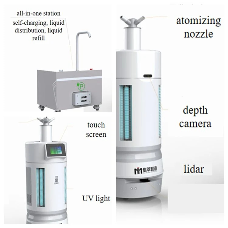 CE Approved Professional Iimt or Customized Endoscope Washer Sterilization Robotic Disinfection Robot