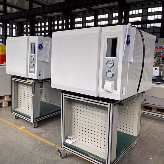 Biobase High Pressure Stream Sterilizer Desktop Class B Autoclave with Auto Door Structure