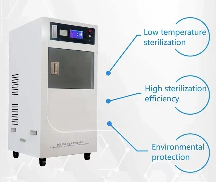 Dental H2O2 Gas Sterilizer 60 Liter Hydrogen Peroxide Low Temperature Plasma Sterilizer Medical Products