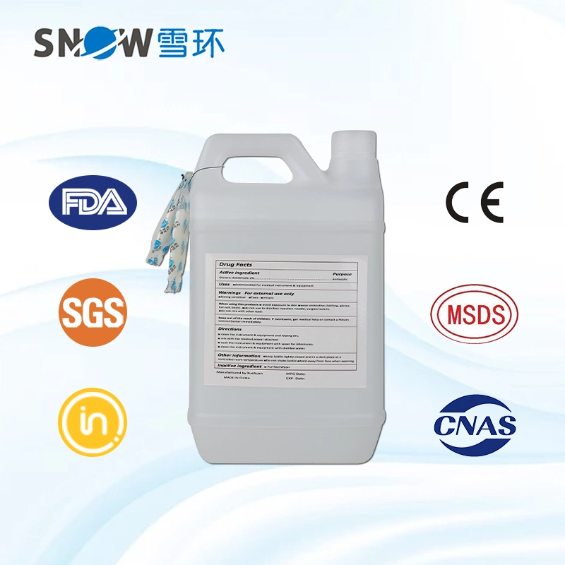 Hospital Grade Glutaraldehyde Endoscope Disinfection Solution 2500ml Supplier