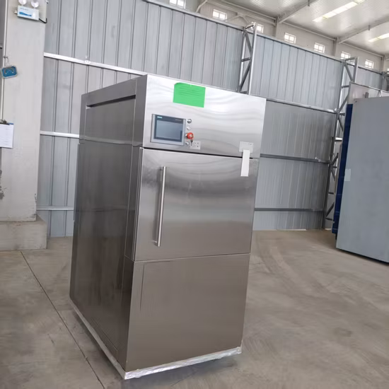 Esterilizador compatible con resonancia magnética de sincronización rápida con administración remota