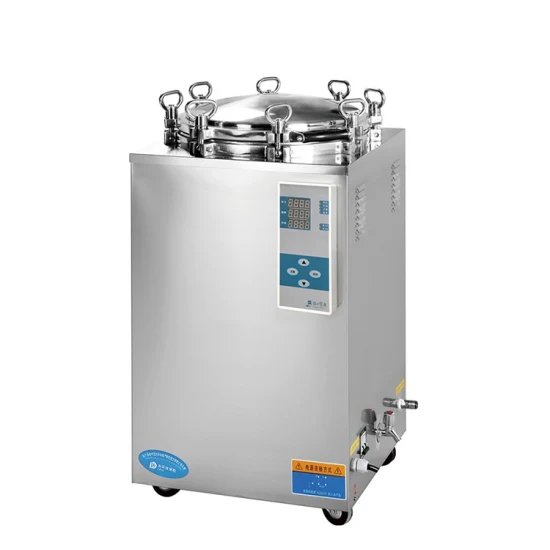 35L/50L/75L/100L/120L/150L Pantalla LCD Automatización Seguridad Médica Esterilizador Autoclave de vapor a presión vertical